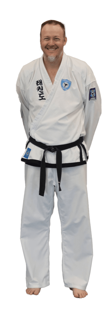 taekwondo instructor chris bowers 1st dan